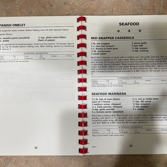 New "Recipes for Healthy Eating" Spiral Cookbook - Picture 6 of 8